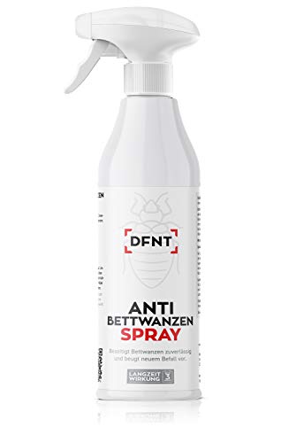 DFNT Bettwanzen Spray - Mittel gegen Bettwanzen - Ideale Bettwanzen Bekämpfung - Bettwanzen Falle Alternative (500ml)